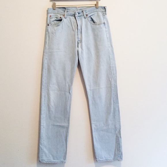 Levi's Denim - Vintage Levi’s 501 light boyfriend jeans mom jean